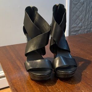 Diane Von Furstenberg Opal Wedge Sandals